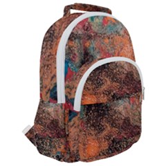 Rounded Multi Pocket Backpack 