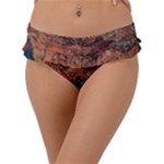 abstraction 22 Frill Bikini Bottoms