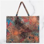abstraction 22 Zipper Large Tote Bag