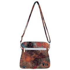 Zipper Messenger Bag 