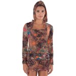 abstraction 22 Long Sleeve Hooded T-shirt