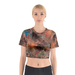 abstraction 22 Cotton Crop Top from ArtsNow.com