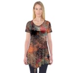 abstraction 22 Short Sleeve Tunic 