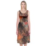abstraction 22 Midi Sleeveless Dress