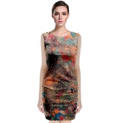 Classic Sleeveless Midi Dress 