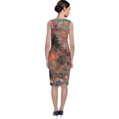 Classic Sleeveless Midi Dress 
