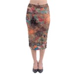 abstraction 22 Midi Pencil Skirt