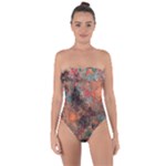 abstraction 22 Tie Back One Piece Swimsuit