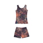 abstraction 22 Kids  Boyleg Swimsuit