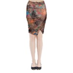 abstraction 22 Midi Wrap Pencil Skirt