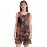 abstraction 22 Sleeveless Cozy Lounge Set 
