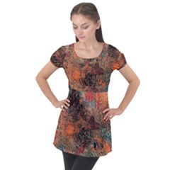 Puff Sleeve Tunic Top 
