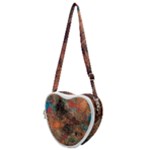 abstraction 22 Heart Shoulder Bag