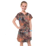abstraction 22 Kids  Drop Waist Dress