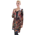 abstraction 22 Hooded Pocket Cardigan