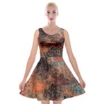 abstraction 22 Velvet Skater Dress