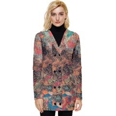 Button Up Hooded Coat  