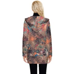 Button Up Hooded Coat  