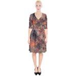 abstraction 22 Wrap Up Cocktail Dress