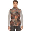 Men s High Neck Button Up Puffer Vest 