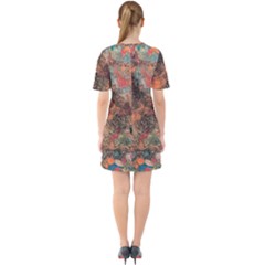 Sixties Short Sleeve Mini Dress 