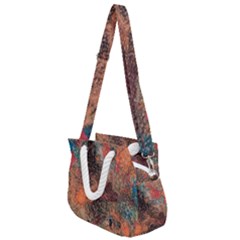 Rope Handles Shoulder Strap Bag 