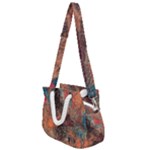 abstraction 22 Rope Handles Shoulder Strap Bag