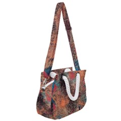 Rope Handles Shoulder Strap Bag 