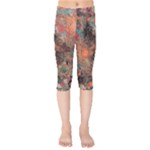 abstraction 22 Kids  Capri Leggings 