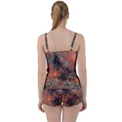 Tie Front Two Piece Tankini 
