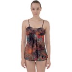 abstraction 22 Babydoll Tankini Set