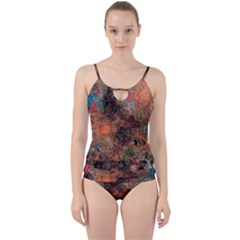 Cut Out Top Tankini Set 