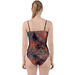 Cut Out Top Tankini Set 