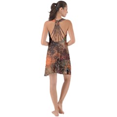 Show Some Back Chiffon Dress 