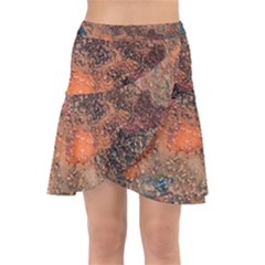 Wrap Front Skirt 