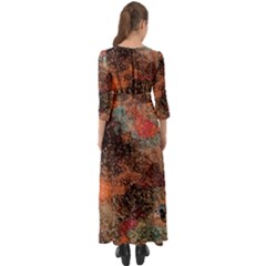 Button Up Boho Maxi Dress 