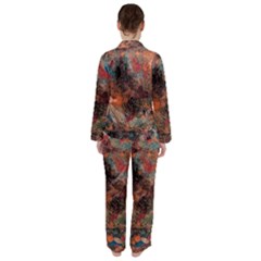 Women s Long Sleeve Satin Pajamas Set 