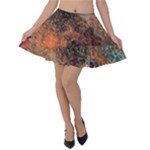 abstraction 22 Velvet Skater Skirt