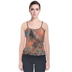 abstraction 22 Velvet Spaghetti Strap Top