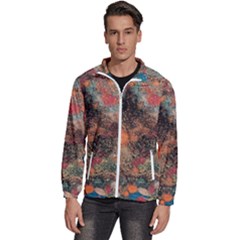 Men s High Neck Windbreaker 