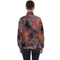 Women s High Neck Windbreaker 