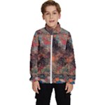 abstraction 22 Kids  High Neck Windbreaker