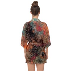 Half Sleeve Chiffon Kimono 
