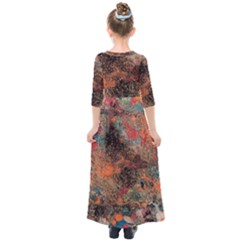 Kids  Quarter Sleeve Maxi Dress 