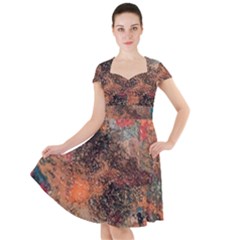 Cap Sleeve Midi Dress 