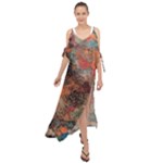 abstraction 22 Maxi Chiffon Cover Up Dress