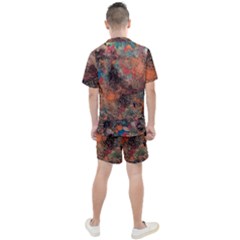 Men s Mesh T-Shirt and Shorts Set 