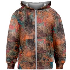 Kids  Zipper Hoodie Without Drawstring 
