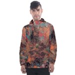 abstraction 22 Men s Front Pocket Pullover Windbreaker
