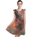 abstraction 22 Tie Up Tunic Dress